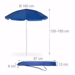 Relaxdays 10048703 patio umbrella - Additional view 4