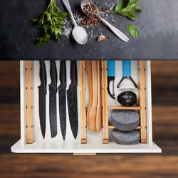 Relaxdays 10048740 desk drawer organizer