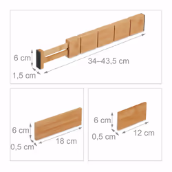 Relaxdays 10048740 desk drawer organizer - Additional view 4
