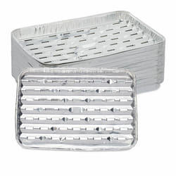 Relaxdays 4052025493769 disposable food tray Silver Aluminium