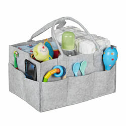 Relaxdays Baby Nappy Caddy Felt