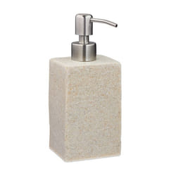 Relaxdays 10031054_778 soap dispenser 200 L Cream, Silver