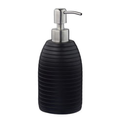 Relaxdays 10031053_46 soap dispenser 300 L Black, Silver