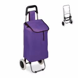 Relaxdays 10029467, Metal, Hand truck, Black, Lilac, Silver, 10 kg, 2 wheel(s), 340 mm
