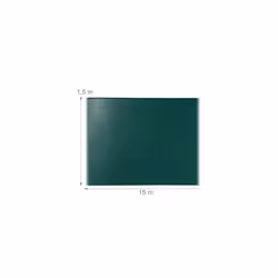 Fence Netting, Privacy Shield for Fences & Railing, HDPE Net, UV-Resistant, Weatherproof, 1.5 x 15 m, Green
