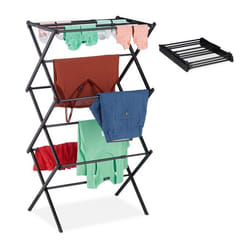 Relaxdays 10027905 Floor-standing rack Black