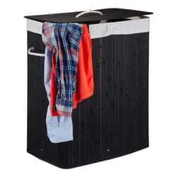 Relaxdays Bamboo Laundry Hamper