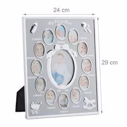 Relaxdays "First Year" Nursery Picture Frame