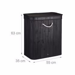 Relaxdays Lidded Laundry Hamper