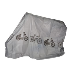 Polyethylene Bike Cover, Tear-Resistant, Sun Protection, 200 x 110 cm, Grey