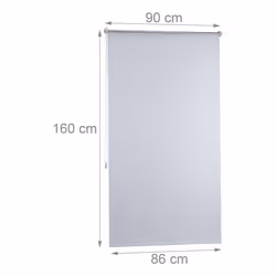 Relaxdays Thermal Blackout Blinds White - Additional view 7