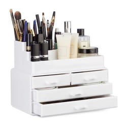 Relaxdays Makeup Organizer with 4 Drawers