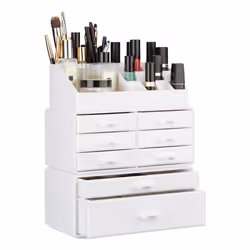 Relaxdays Makeup Organizer with 8 Drawers