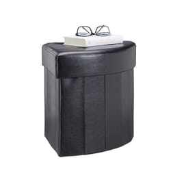 Relaxdays 10022867 foot stool Fibreboard, Foam, Plastic Black