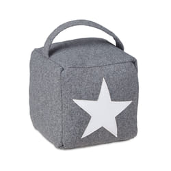 Relaxdays 4052025951412 door stop Grey, White Polyester, Sand