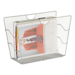 Relaxdays Mesh Newspaper Stand