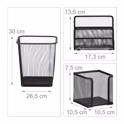 Relaxdays 6-Piece Desk Organizer Set - Additional view 4