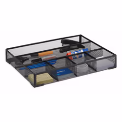 Relaxdays Large Metal Desk Organizer