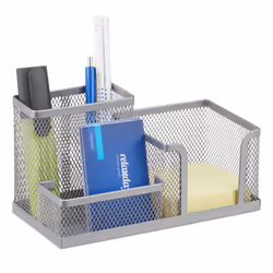 Relaxdays Desk Organizer with Note Box