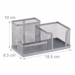 Relaxdays Desk Organizer with Note Box