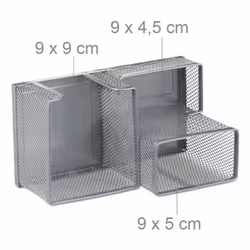 Relaxdays Desk Organizer with Note Box