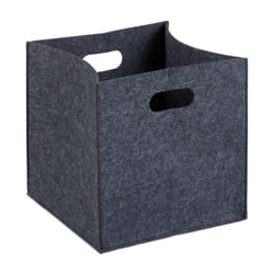 Relaxdays Square Felt Basket