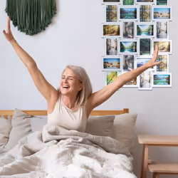 Relaxdays Photo frame for 24 pictures
