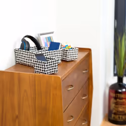 Relaxdays Set of 4 Storage Baskets