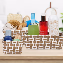 Relaxdays Set of 4 Storage Baskets