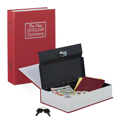 Relaxdays Dictionary Book Safe with Keys