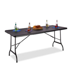 Relaxdays BASTIAN Folding Garden Table Large