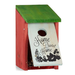 Relaxdays 10020736_47 bird feeder Multicolour Metal, Wood Hanging
