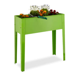 Relaxdays 10020709 Vegetable bed Green Rectangle