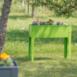 Relaxdays 10020709 Vegetable bed Green Rectangle