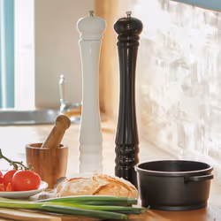 Relaxdays Wooden Pepper Mill