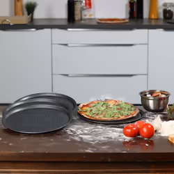 Relaxdays Pizza Trays Set