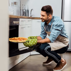 Relaxdays Pizza Trays Set