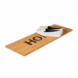 Relaxdays 10020173 Decorative doormat Outdoor Rectangular Black, Brown