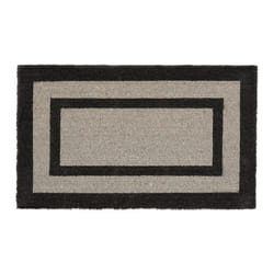Relaxdays 10020172 Decorative doormat Indoor/outdoor Rectangular Black, Brown