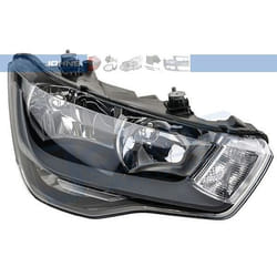 JOHNS 13 46 10 Headlights Right H7/H1 AUDI: A1 Sportback, A1 Hatchback
