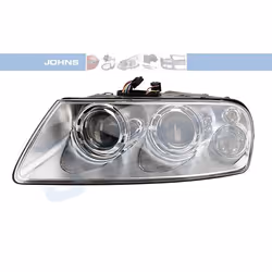 Headlights; JOHNS; Left D1S/H7 Bi-Xenon; for VOLKSWAGEN, VW; 7L6941017BG