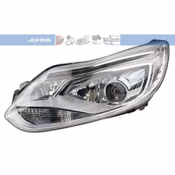 Headlights; JOHNS; Left D3S/H7 Bi-Xenon; for FORD; 1751051, 1781168, 1799269, 1844114, 1856841