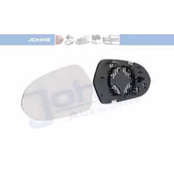 Wing Mirror Glass; JOHNS; Left; for AUDI; 4G0857535B