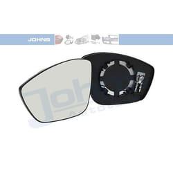 JOHNS 57 28 37-81 Wing Mirror Glass Left PEUGEOT: 2008 Estate, 208 I Hatchback, 308 II Hatchback, CITROËN: C4 II Cactus