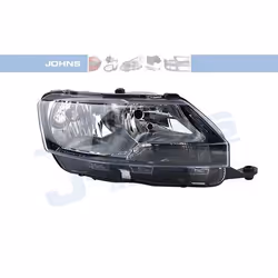 Headlights; JOHNS; Right H15, H7; for SKODA; 5JB941016, 5JB941018