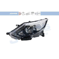 JOHNS 27 48 09 Headlights Left H7, H11 NISSAN: Qashqai 2