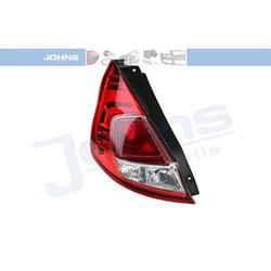JOHNS 32 03 87-3 Rear light Left without bulb holder FORD: FIESTA 6, FIESTA 6 Van