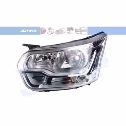 Headlights; JOHNS; Left H15; for FORD; 1815696, 1817487, 1819826, 1830357, 1865207