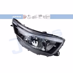 Headlights; JOHNS; Right H7/H1; for IVECO; 0005801473749, 5801473749