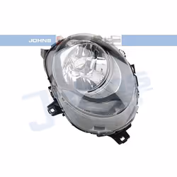 Headlights; JOHNS; Right H4 white; for MINI